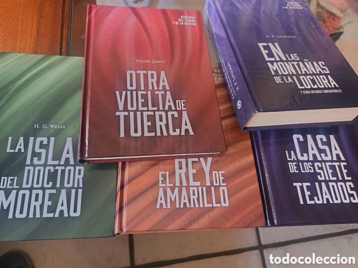 Libros: Varios:terror,misterio, intriga