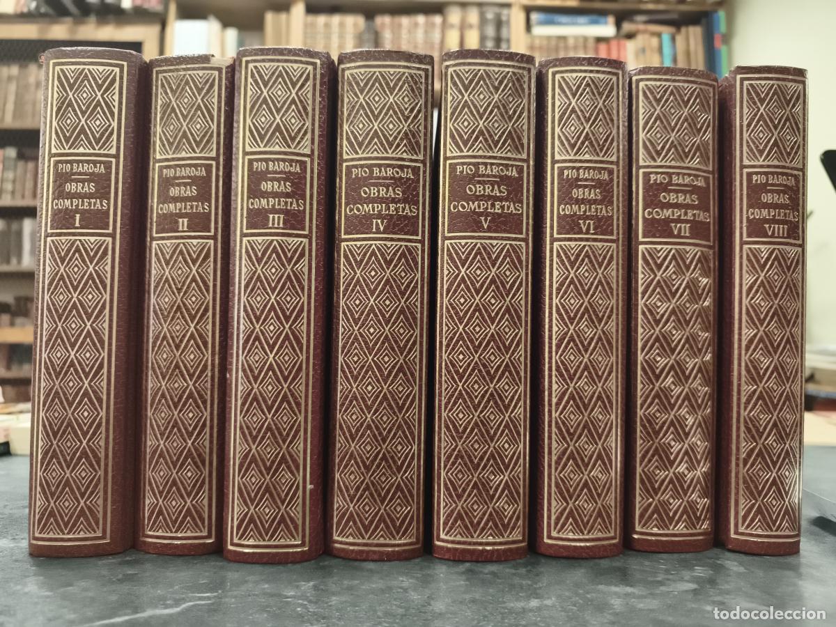 Libros: OBRAS COMPLETAS 8 VOL&Uacute;MENES - P&Iacute;O BAROJA