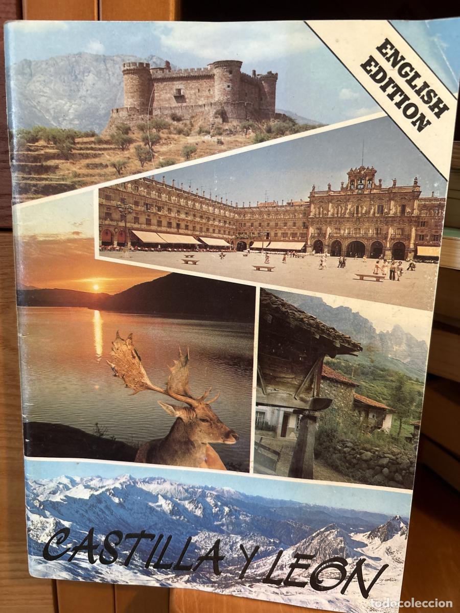 Libros: Folleto tur&iacute;stico Castilla y Le&oacute;n. Edici&oacute;n en ingl&eacute;s. Castilla y le&oacute;n en todos los sentidos - Direcc