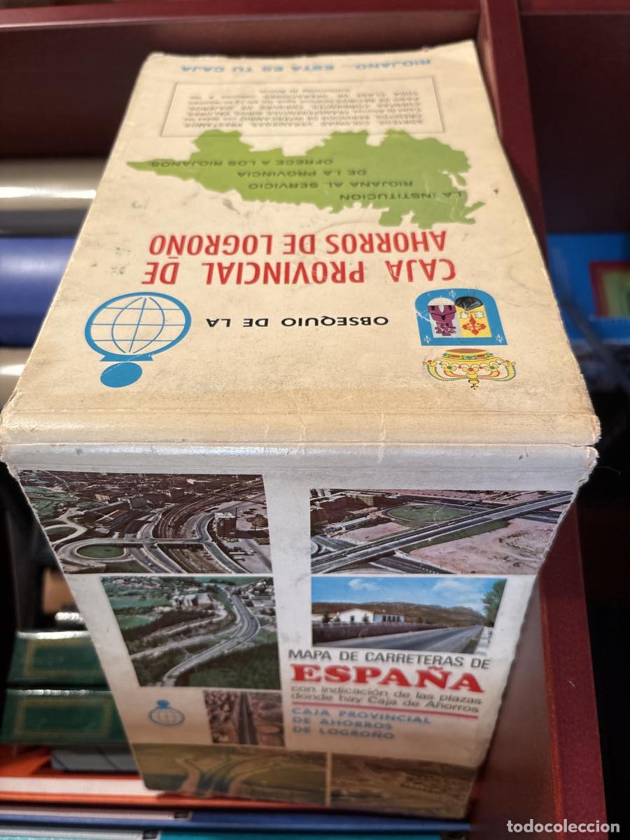 Libros: Mapa de Carreteras de Espa&ntilde;a con indicaci&oacute;n de las plazas d&oacute;nde hay Caja de Ahorros - Caja Provincia