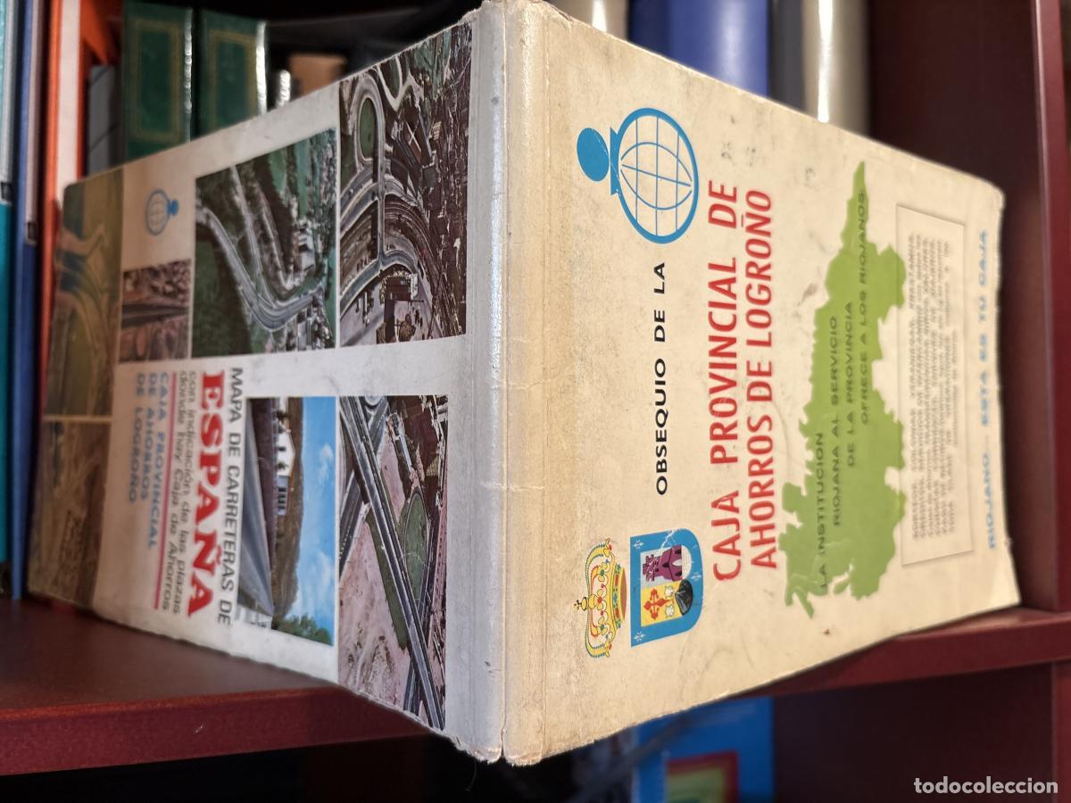 Libros: Mapa de Carreteras de Espa&ntilde;a con indicaci&oacute;n de las plazas d&oacute;nde hay Caja de Ahorros - Caja Provincia