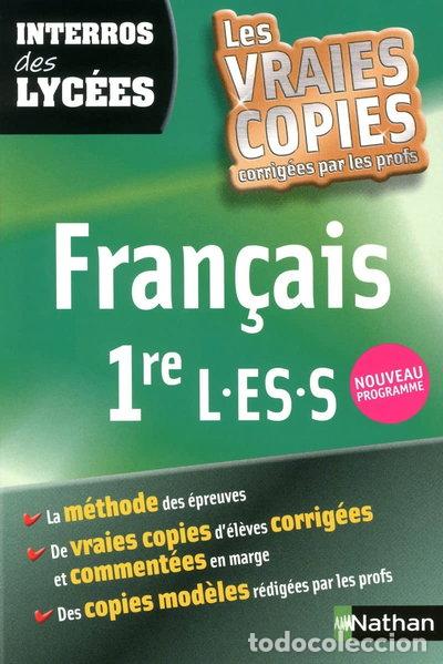 Libros: Fran&ccedil;ais 1e L-ES-S: Nouveau programme 2012- 9782091883717
