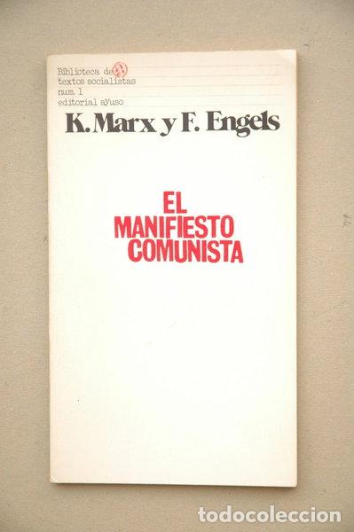 Libros: El manifiesto comunista- 9788433600813