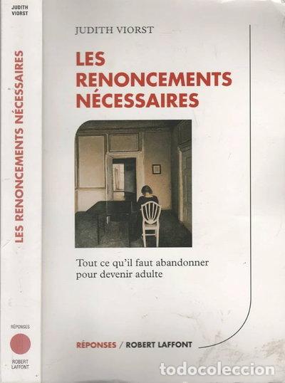 Livres: Les renoncements n&eacute;cessaires- 9782221087701