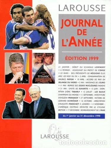 Libros: Journal de l'ann&eacute;e 1999- 9782035243362