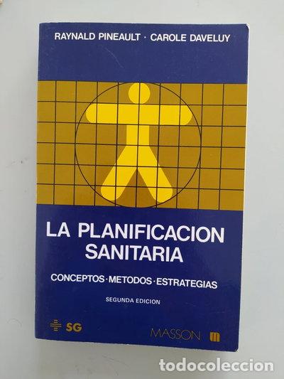 Libros: La planificaci&oacute;n sanitaria- 9788431104689