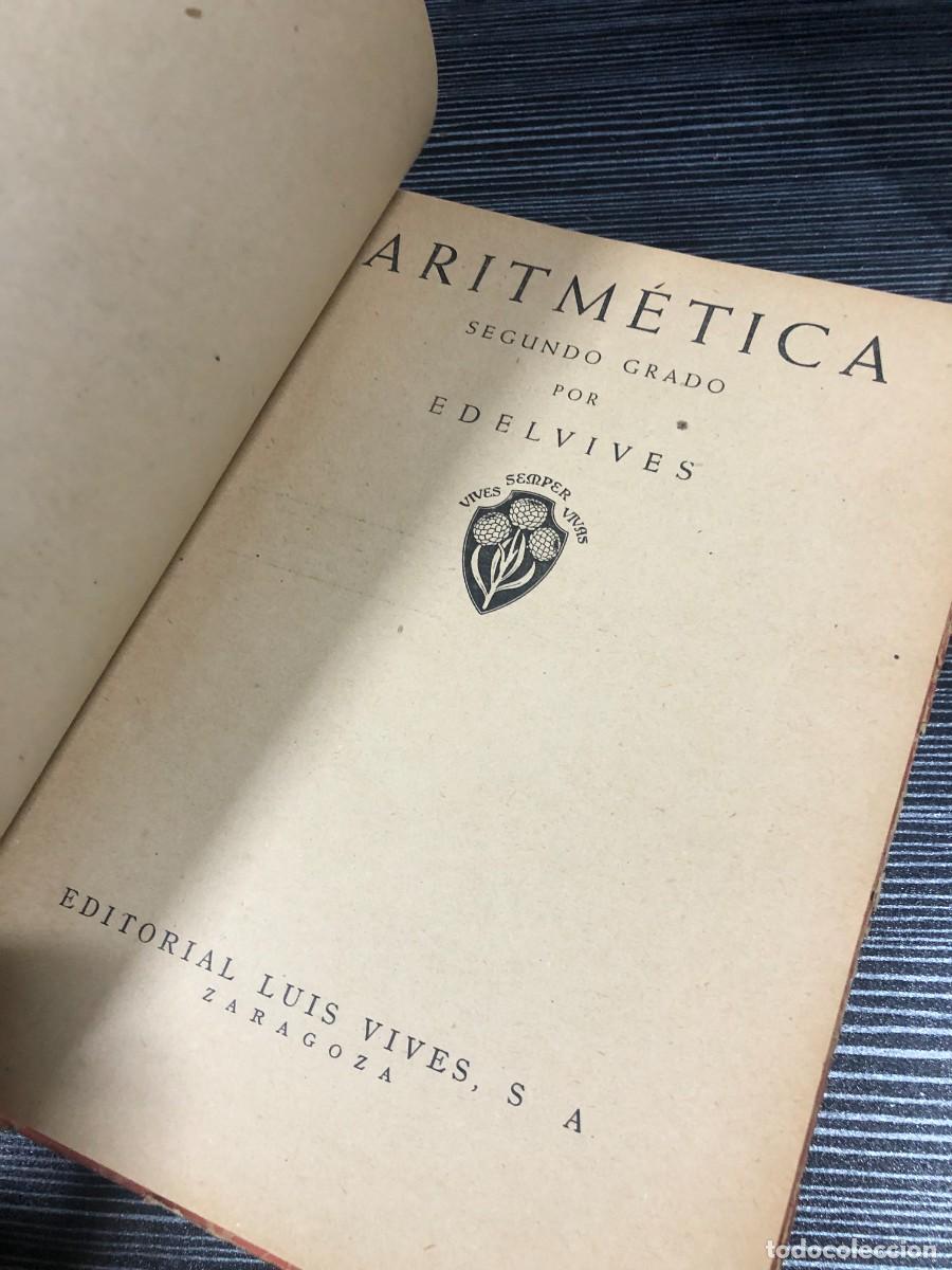 Libros: Aritm&eacute;tica (Segundo grado) Edelvives - Foto 2