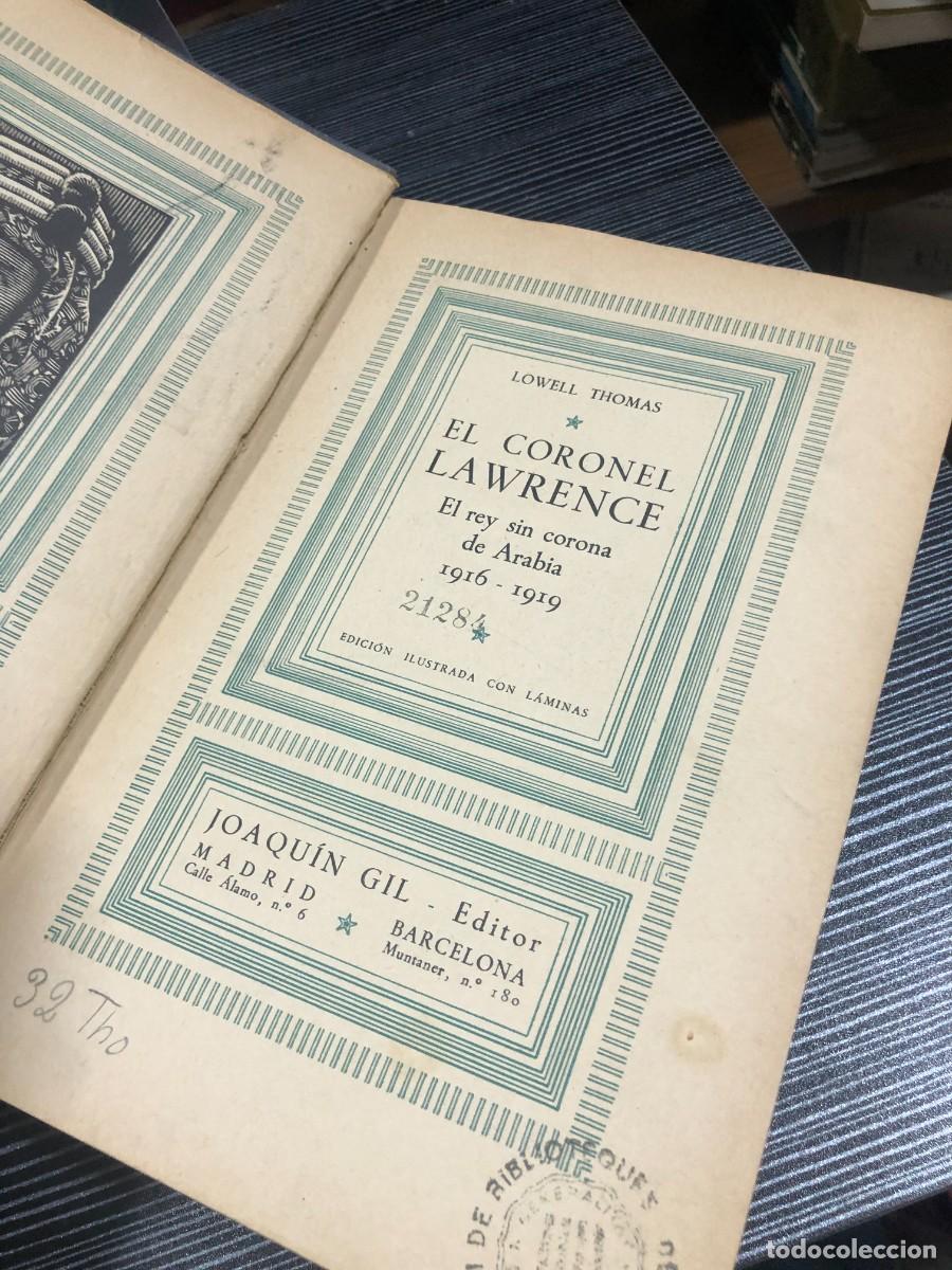Libros: El Coronel Lawrence Lowell Thomas - Foto 2