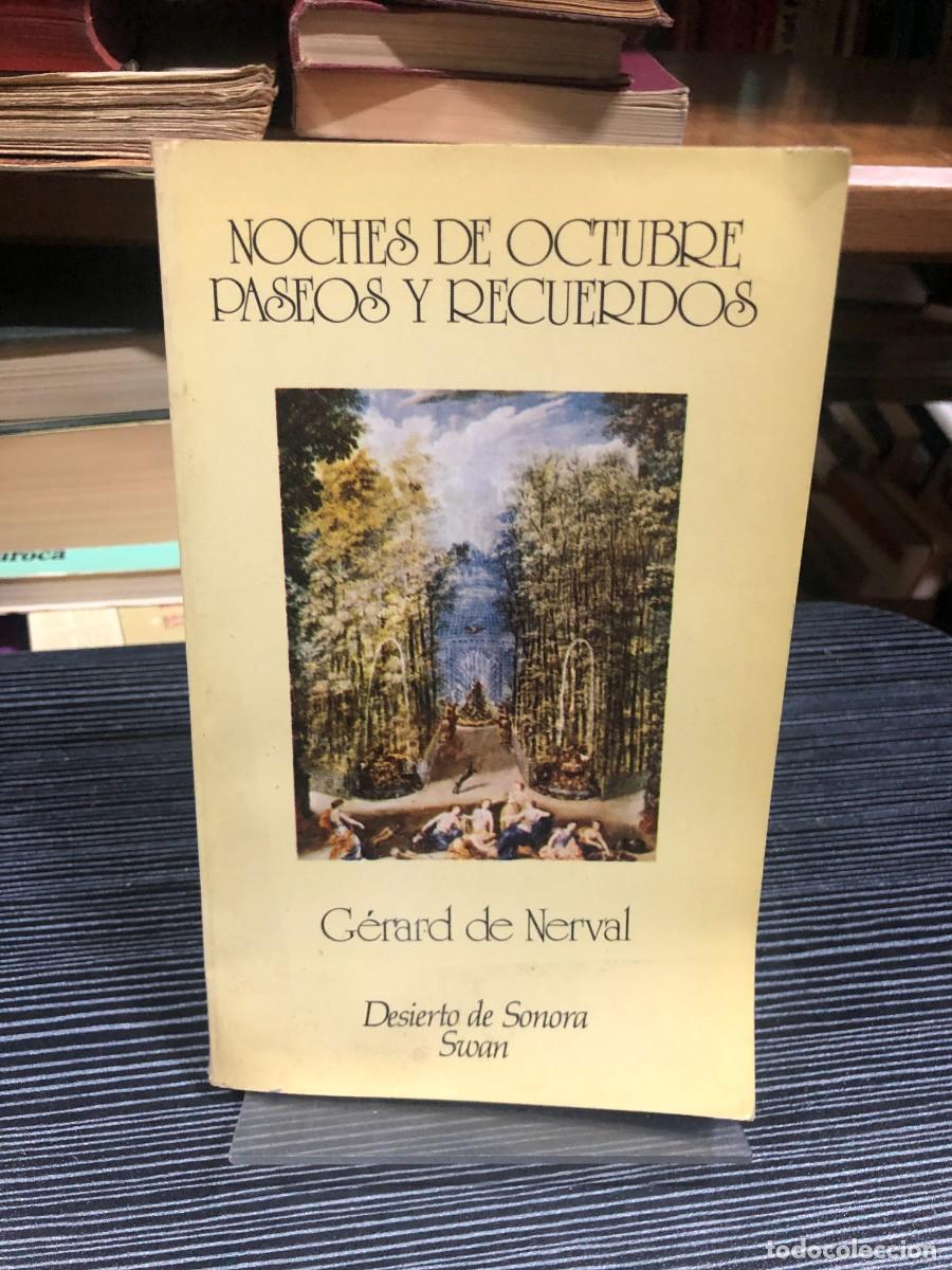 Libros: Noches de octubre / Paseos y recuerdos G&eacute;rard de Nerval