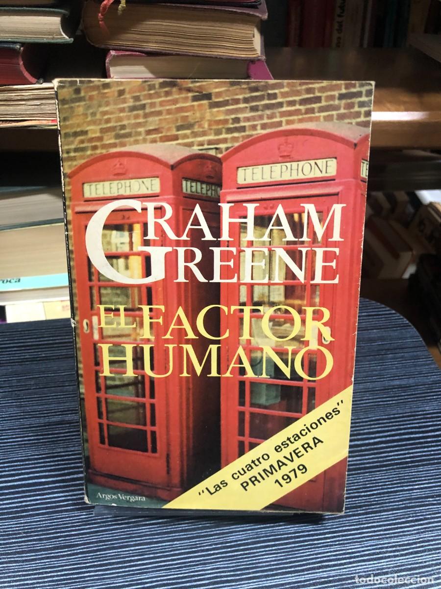 Livros em segunda m&atilde;o: El factor humano Graham Greene