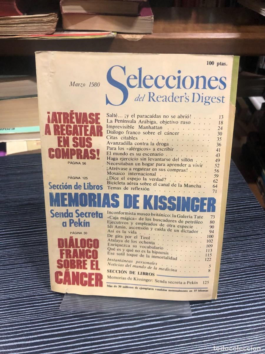 books: Selecciones del Reader's Digest (Marzo de 1980)