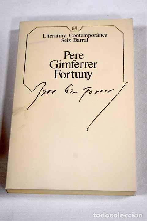 B&uuml;cher: Fortuny: Gimferrer, Pere.- Gimferrer, Pere