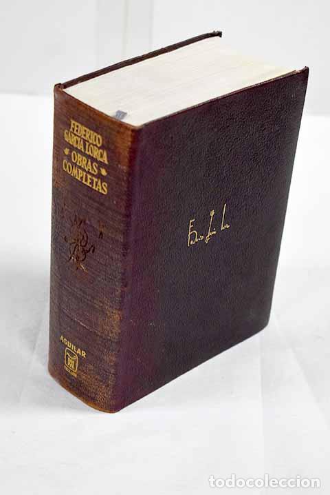 B&uuml;cher: Obras completas: Garc&iacute;a Lorca, Federico.- Garc&iacute;a Lorca, Federico