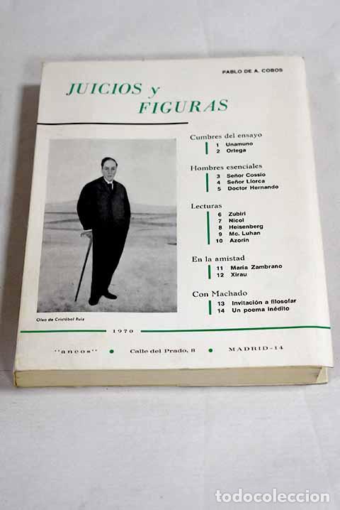 books: Juicios y figuras: Cobos, Pablo de A..- Cobos, Pablo de A.