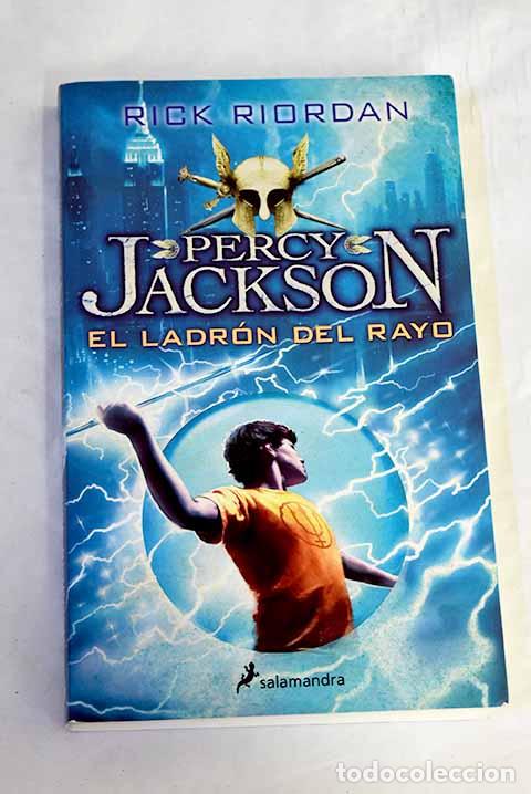books: El ladr&oacute;n del rayo: Riordan, Rick.- Riordan, Rick