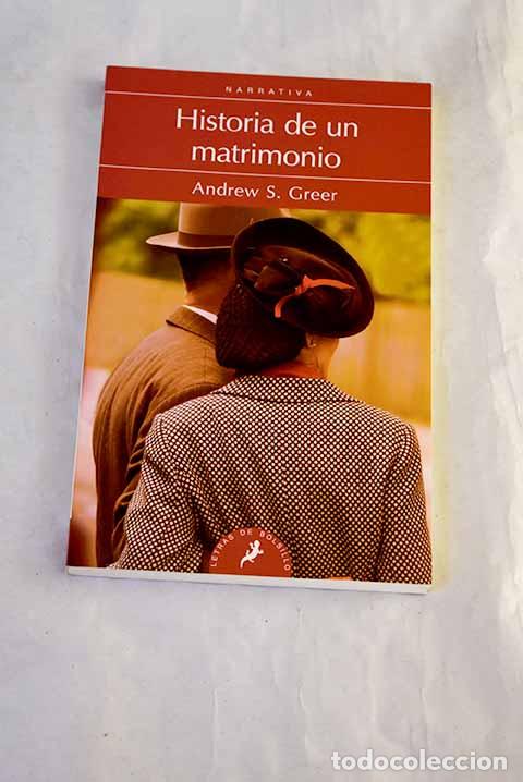 books: Historia de un matrimonio.- Greer, Andrew Sean