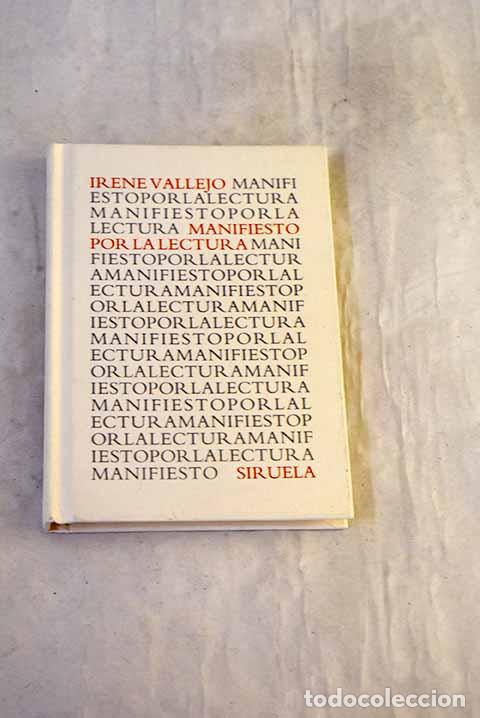 Livres: Manifiesto por la lectura.- Vallejo, Irene