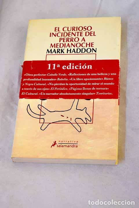 books: El curioso incidente del perro a medianoche.- Haddon, Mark