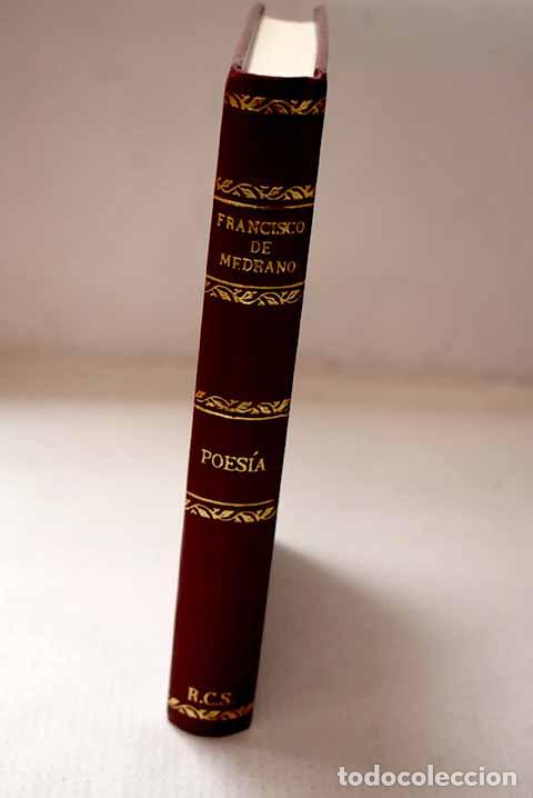 B&uuml;cher: Poes&iacute;a: Medrano, Francisco de.- Medrano, Francisco de