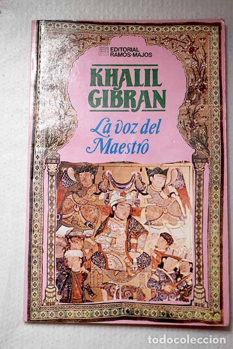 Libros: La voz del maestro: Gibran, Gibran Jalil.- Gibran, Gibran Jalil