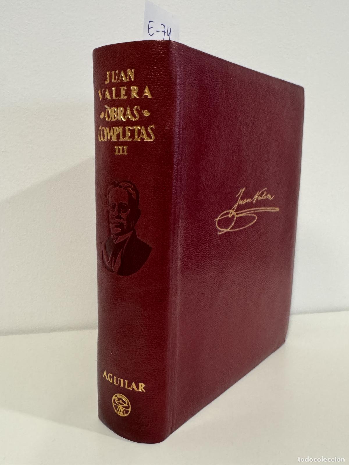 Libros: VALERA, Juan. - Obras Completas. Tomo III. - Foto 1