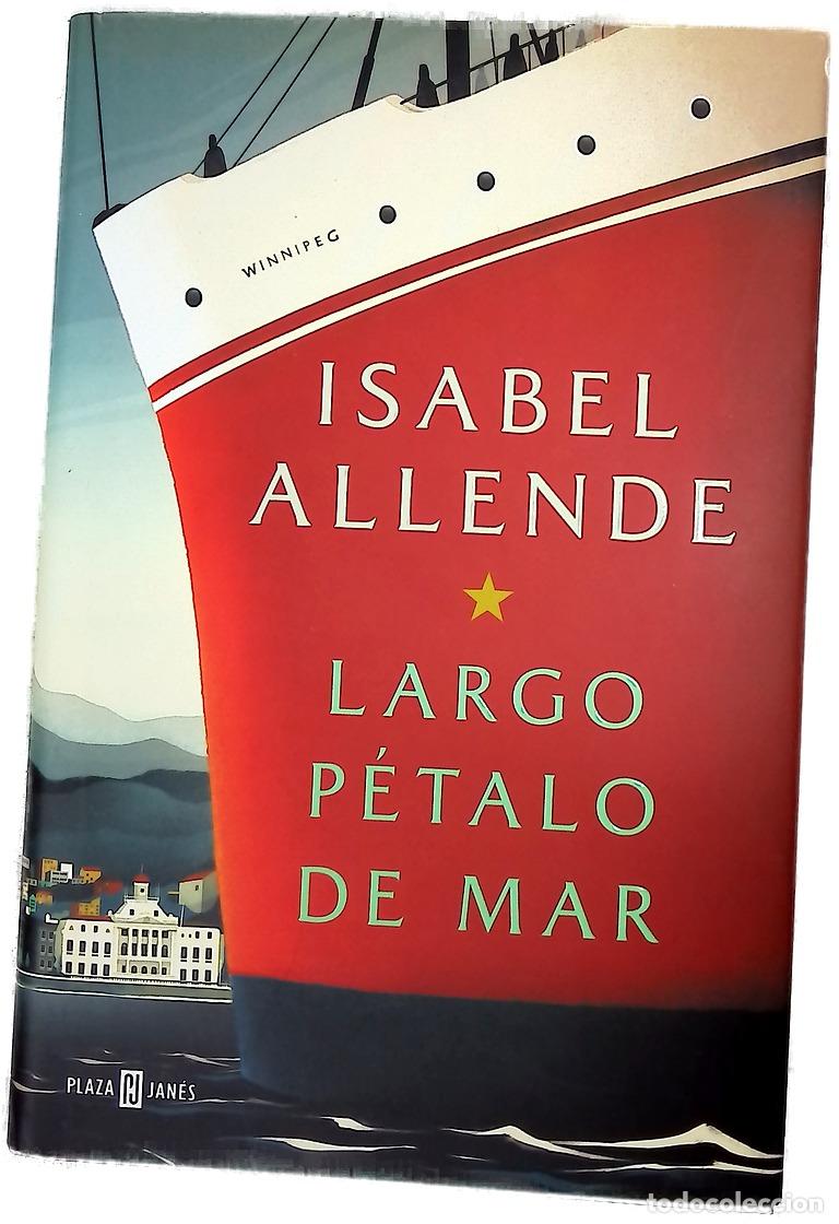 books: Largo p&eacute;talo de mar - Allende, Isabel