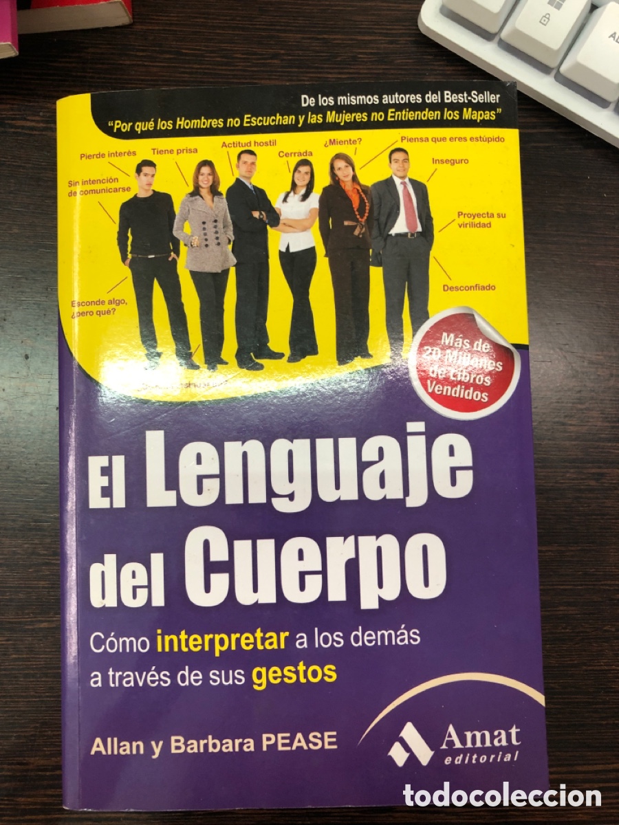 Libros: EL LENGUAJE DEL CUERPO ALLAN Y BARBARA PEASE AMAT EDITORIAL