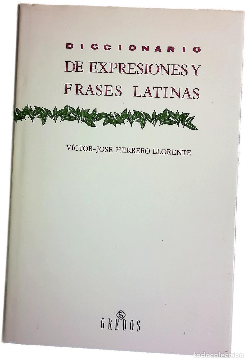Libros: Diccionario de expresiones y frases latinas