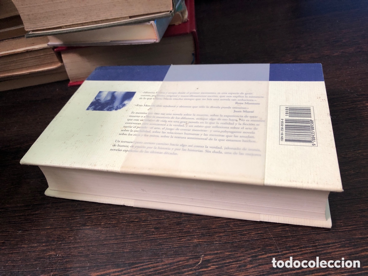 Libros: MENTIRA ENRIQUE HERIZ NOVELA EDHASA - Foto 3