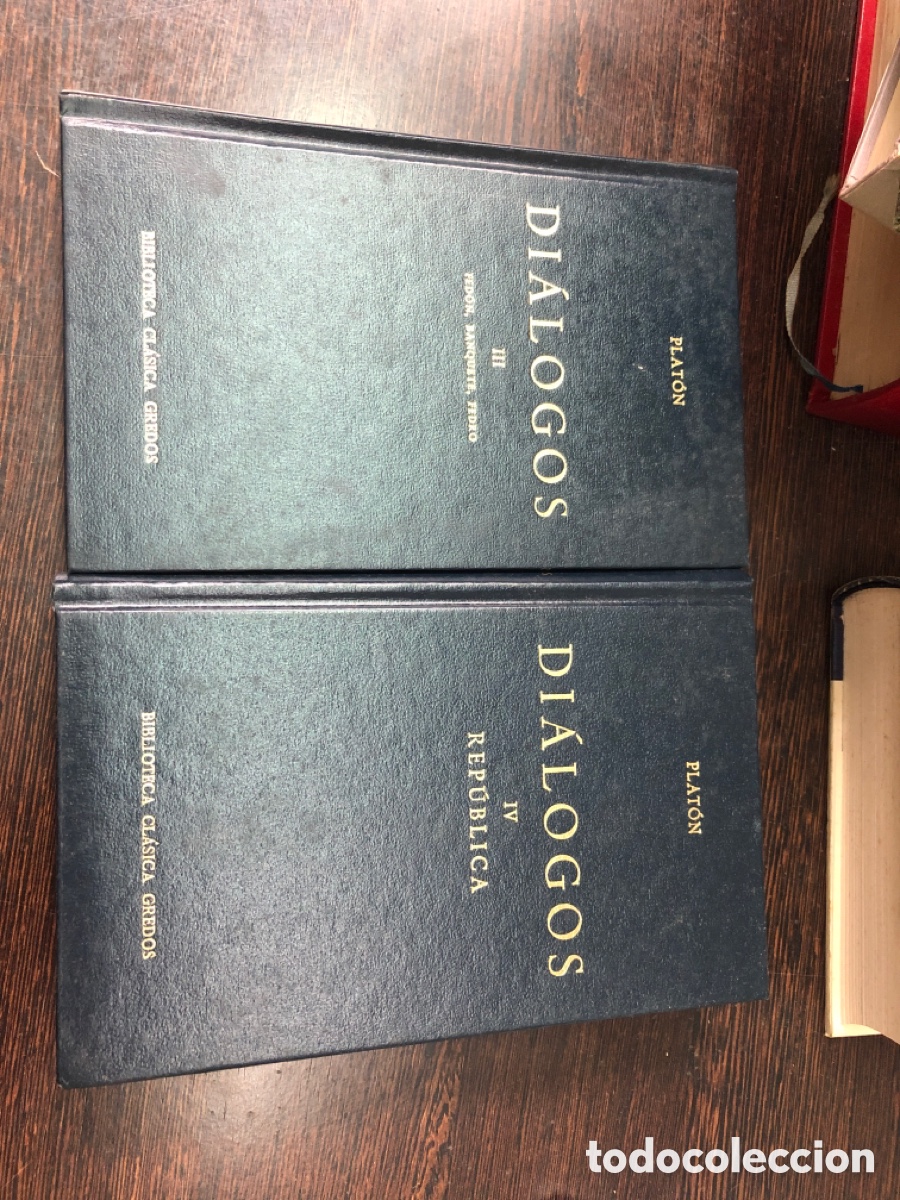 Libros: BIBLIOTECA CLASICA GREDOS PLATON DIALOGOS III FEDON BANQUETE FEDRO Y IV LA REPUBLICA