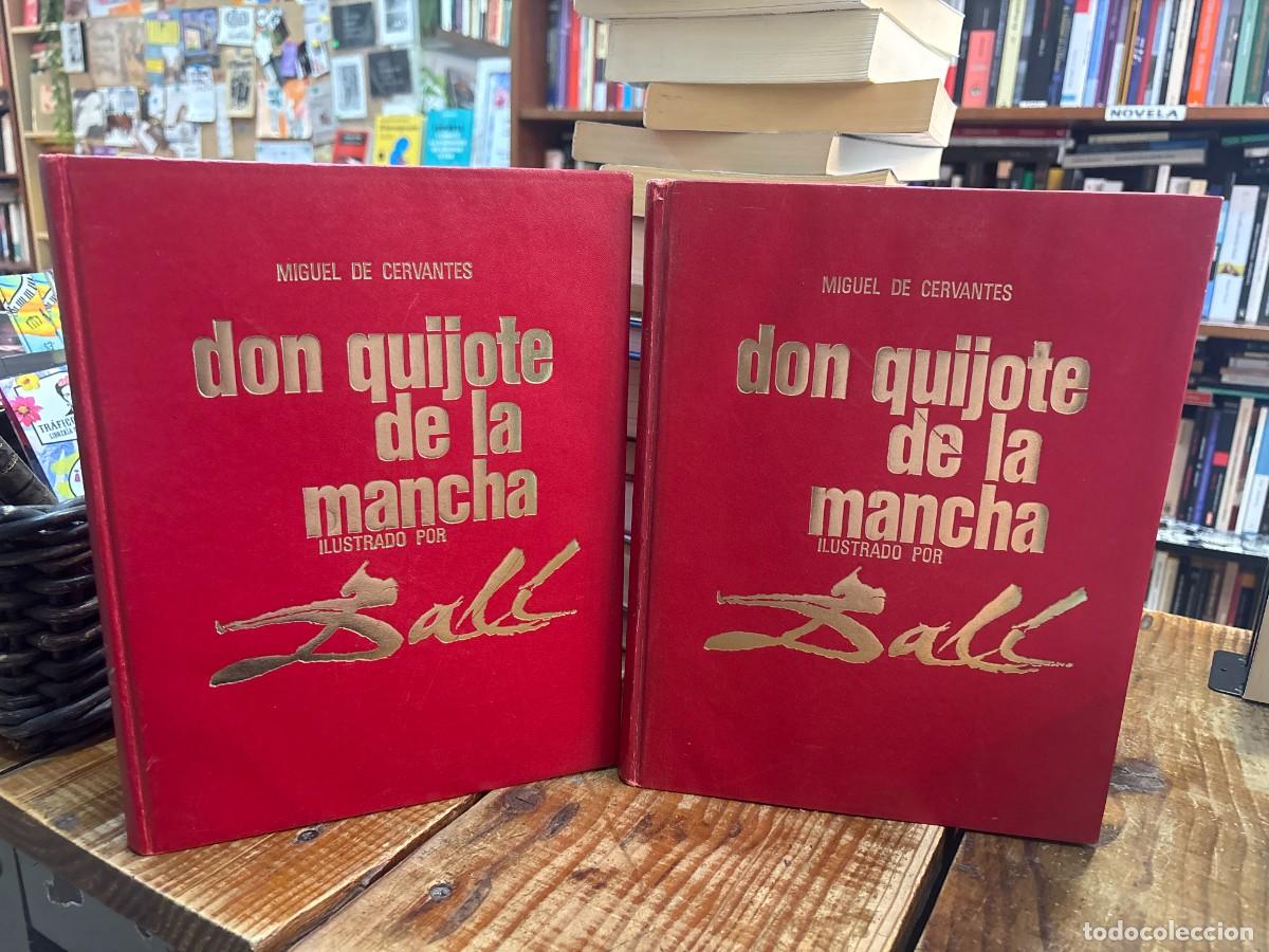 Libros: Don Quijote de La Mancha Ilustrado por Dal&iuml; miguel de cervantes. ilustraciones dali Idioma: Espa&ntilde;ol