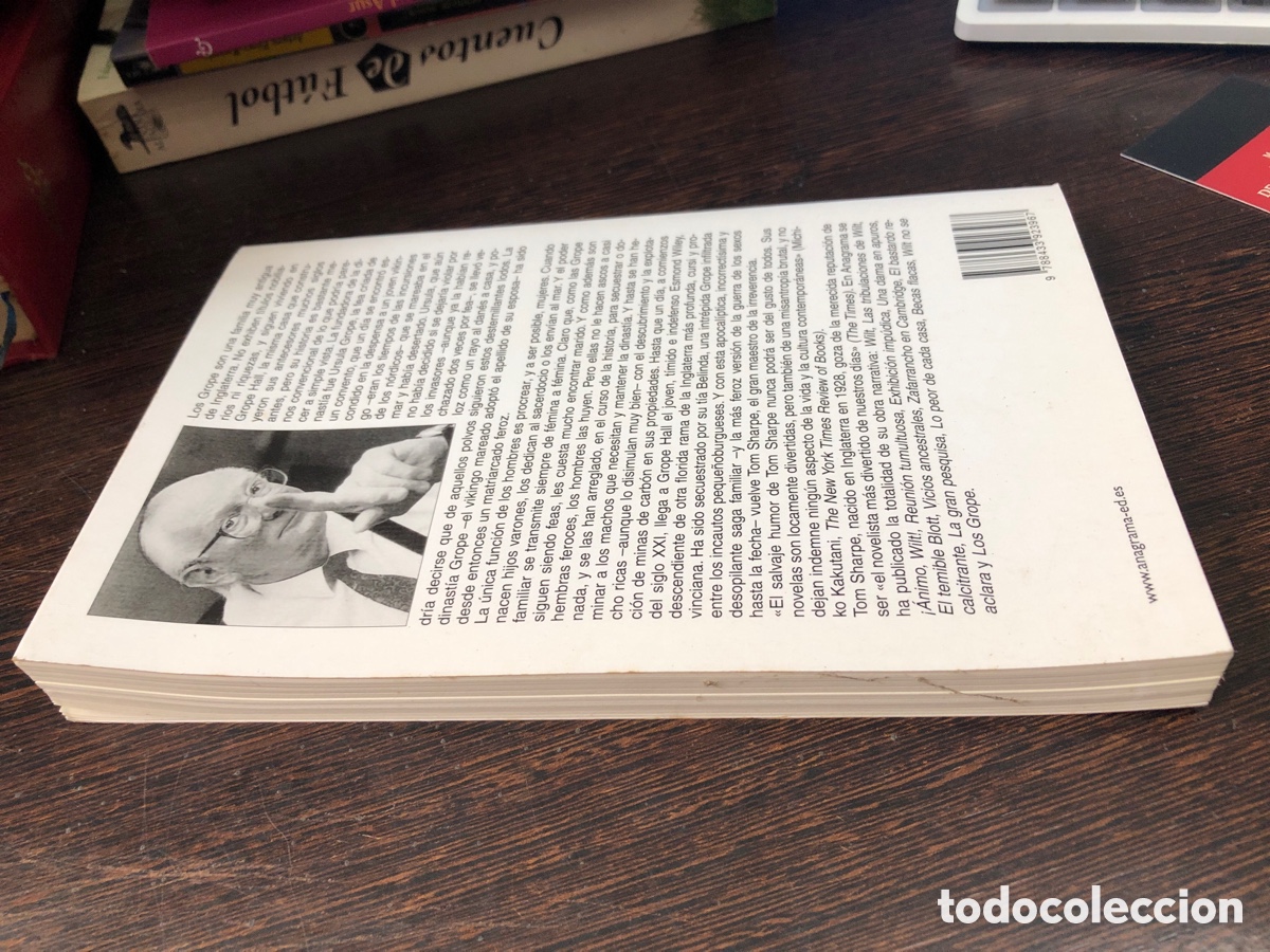 Libros: LOS GROPE TOM SHARPE CONTRASE&Ntilde;AS EDITORIAL ANAGRAMA - Foto 2
