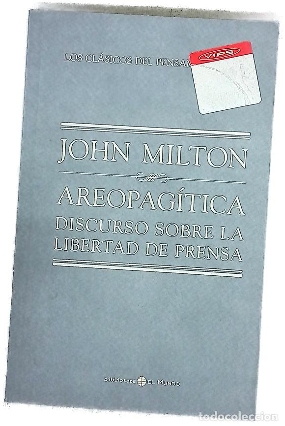 Libros: Areopag&iacute;tica - Milton, John; Blanco Vila, Luis