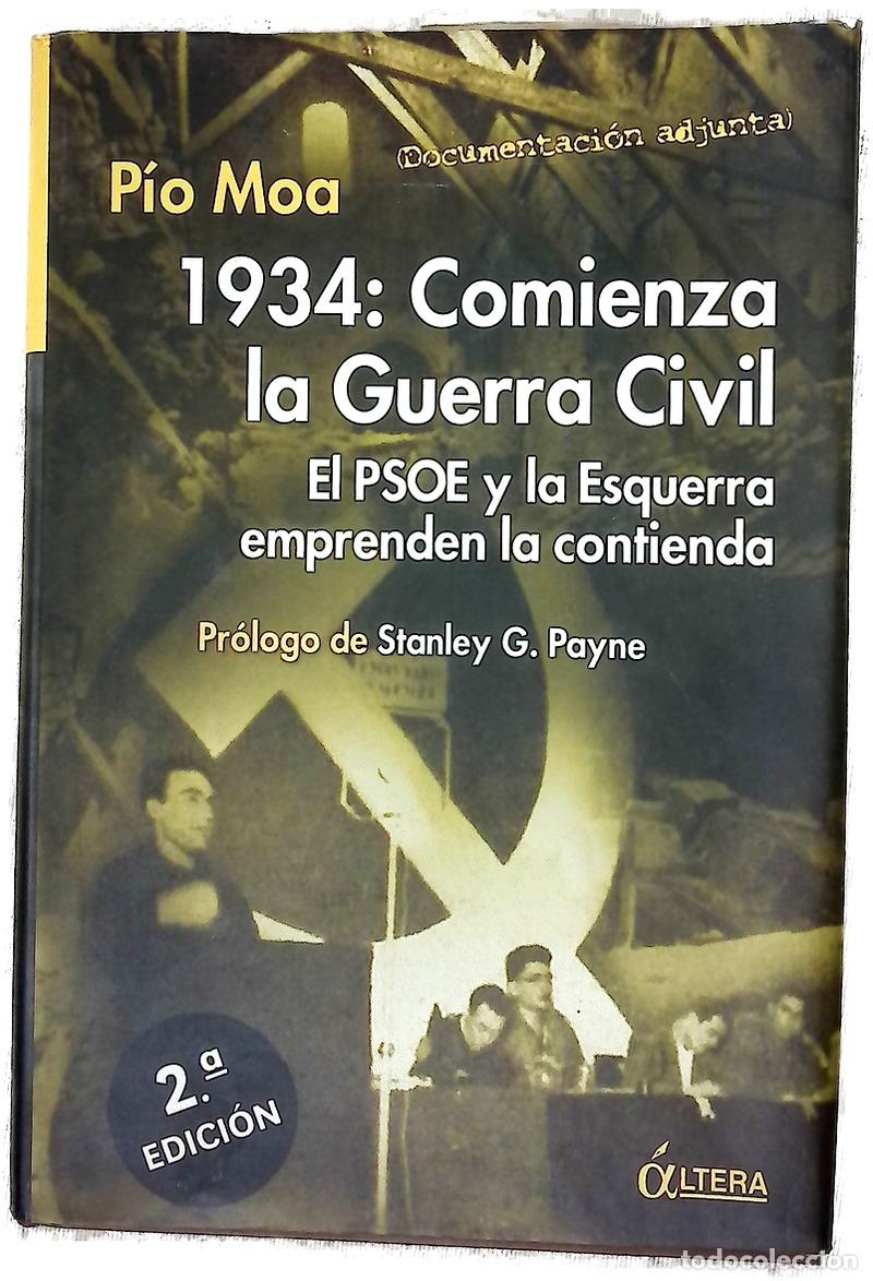 Libros: 1934: comienza la Guerra Civil el PSOE y la Esquerra emprenden la contienda