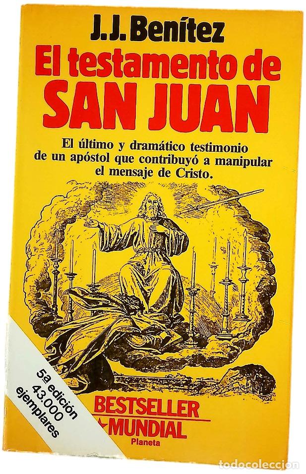 Libros: El testamento de San Juan