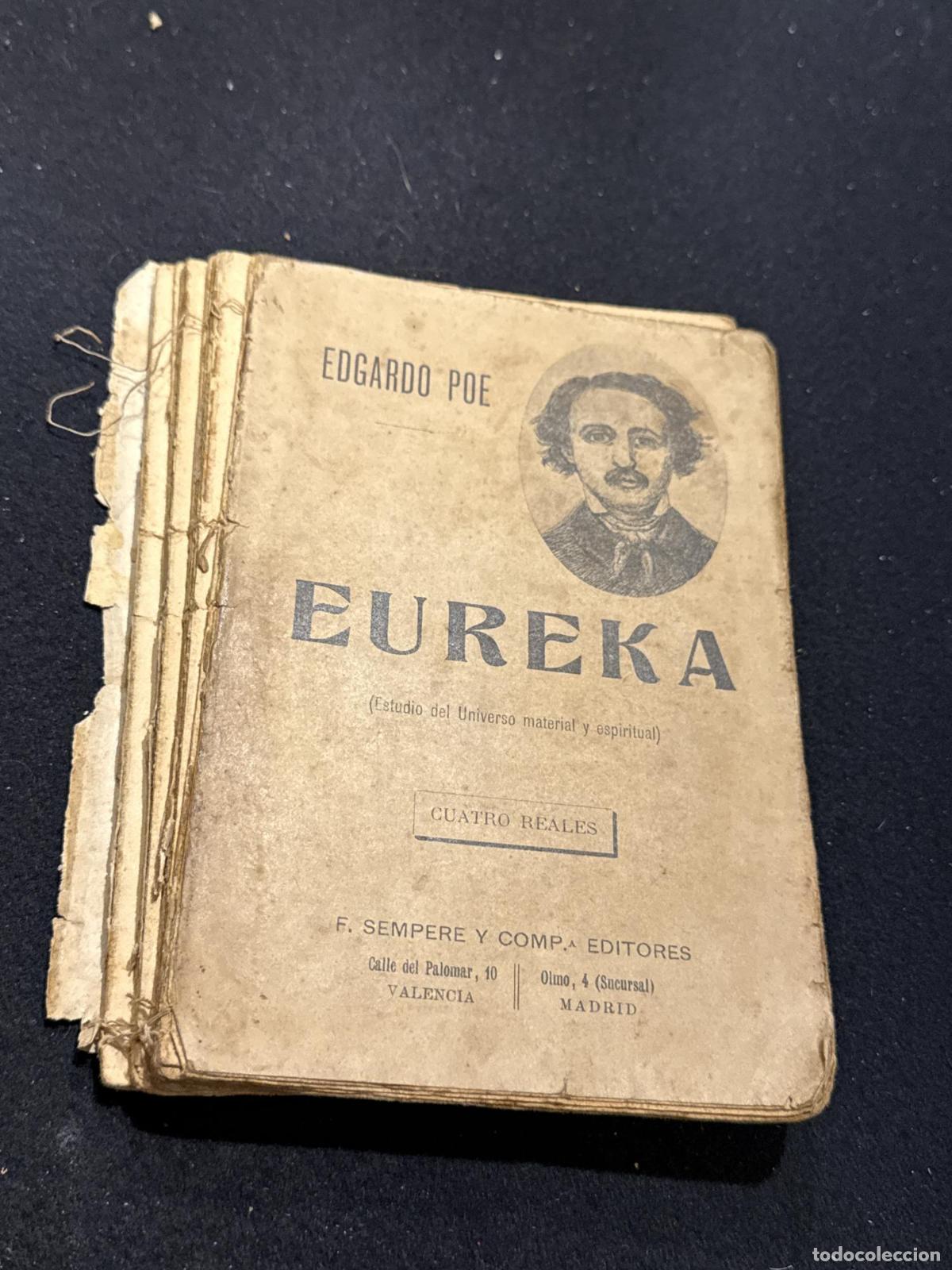Libros: Eureka - Edgardo Poe