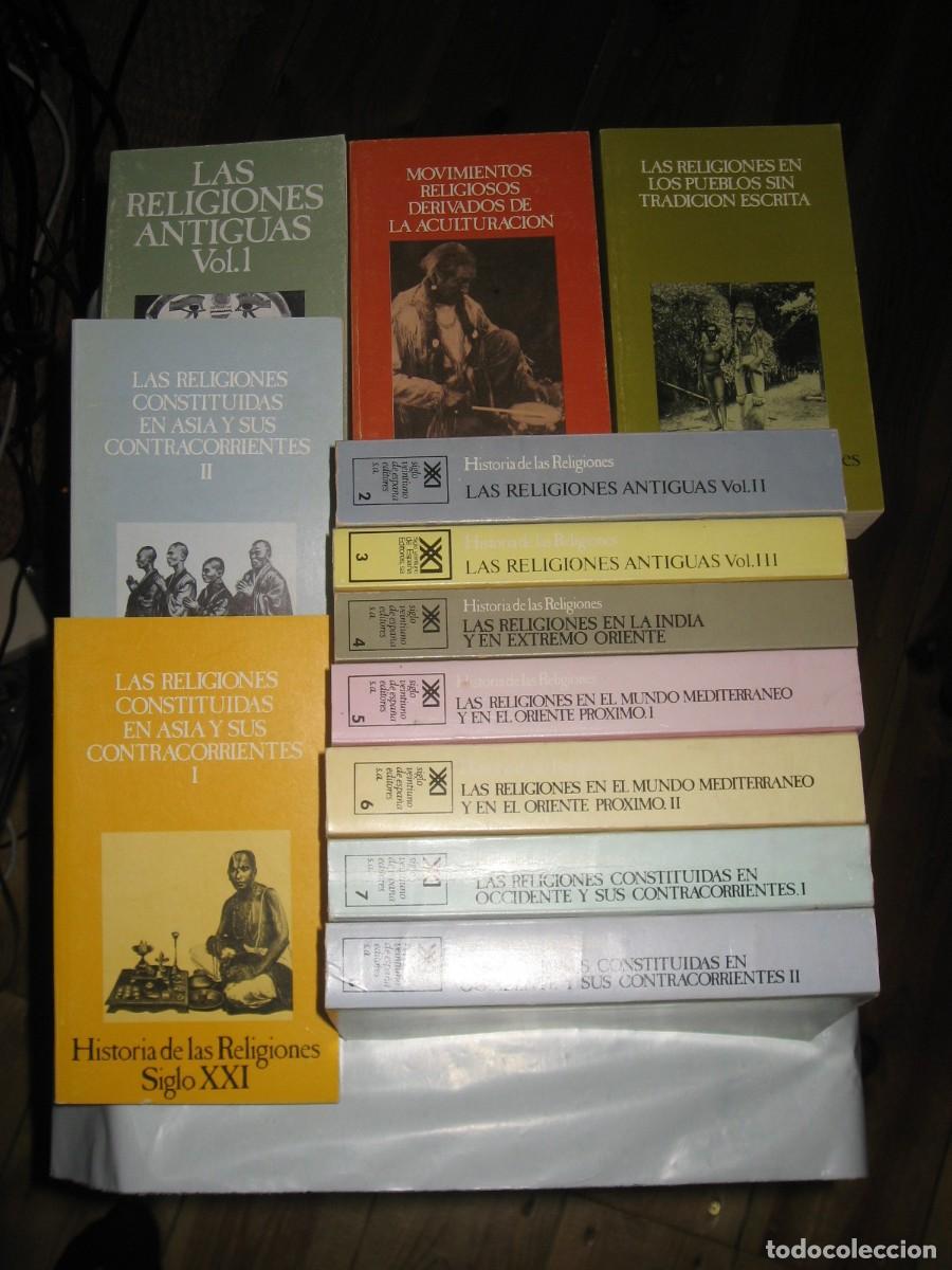 Libros: HISTORIA DE LAS RELIGIONES. 12 VOLS. OBRA COMPLETA. - VV.AA. Bajo la direcci&oacute;n de Henri-Charles Puec
