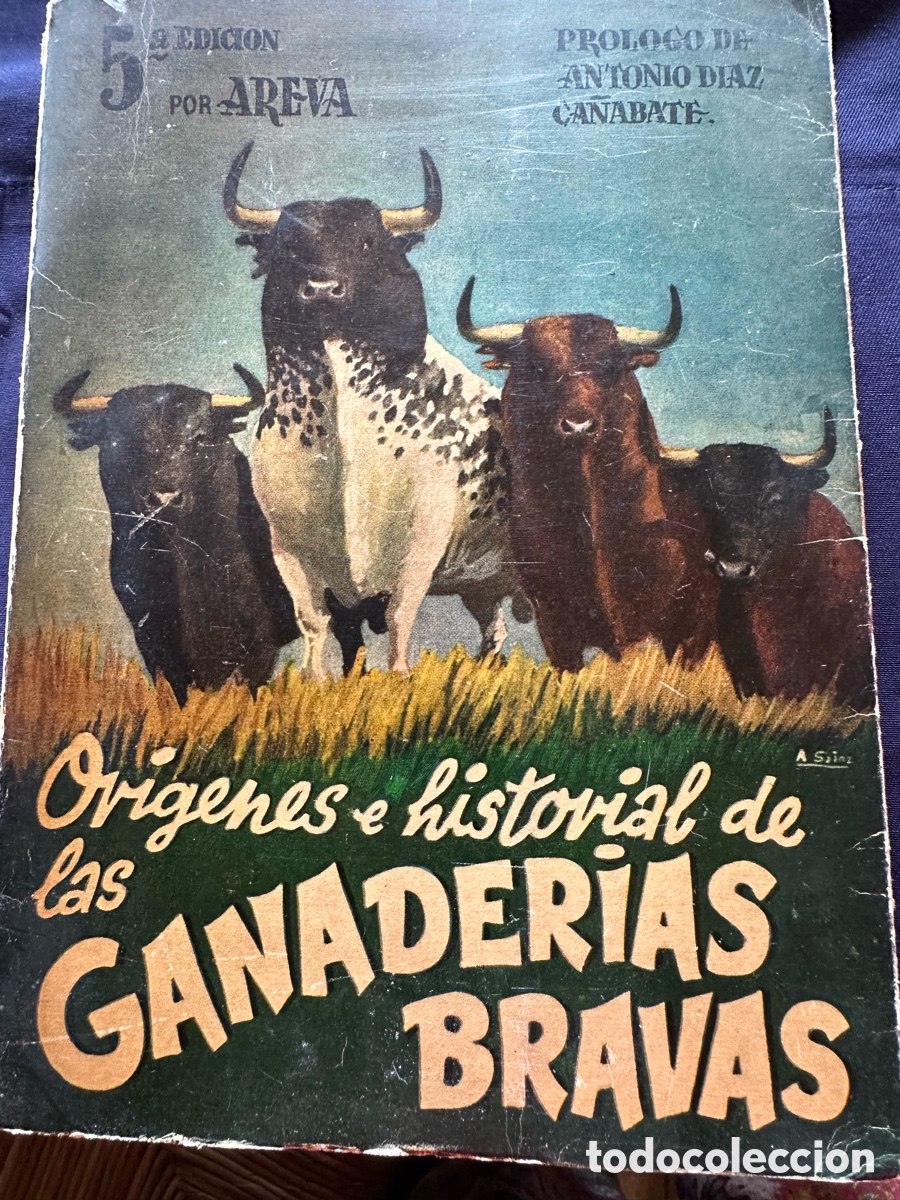 Libros: Libro or&iacute;genes e historial de las ganader&iacute;as bravas