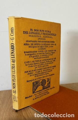 Libros: El non plus ultra de El lunario y pron&oacute;stico perpetuo, general y particular para cada reyno y provin