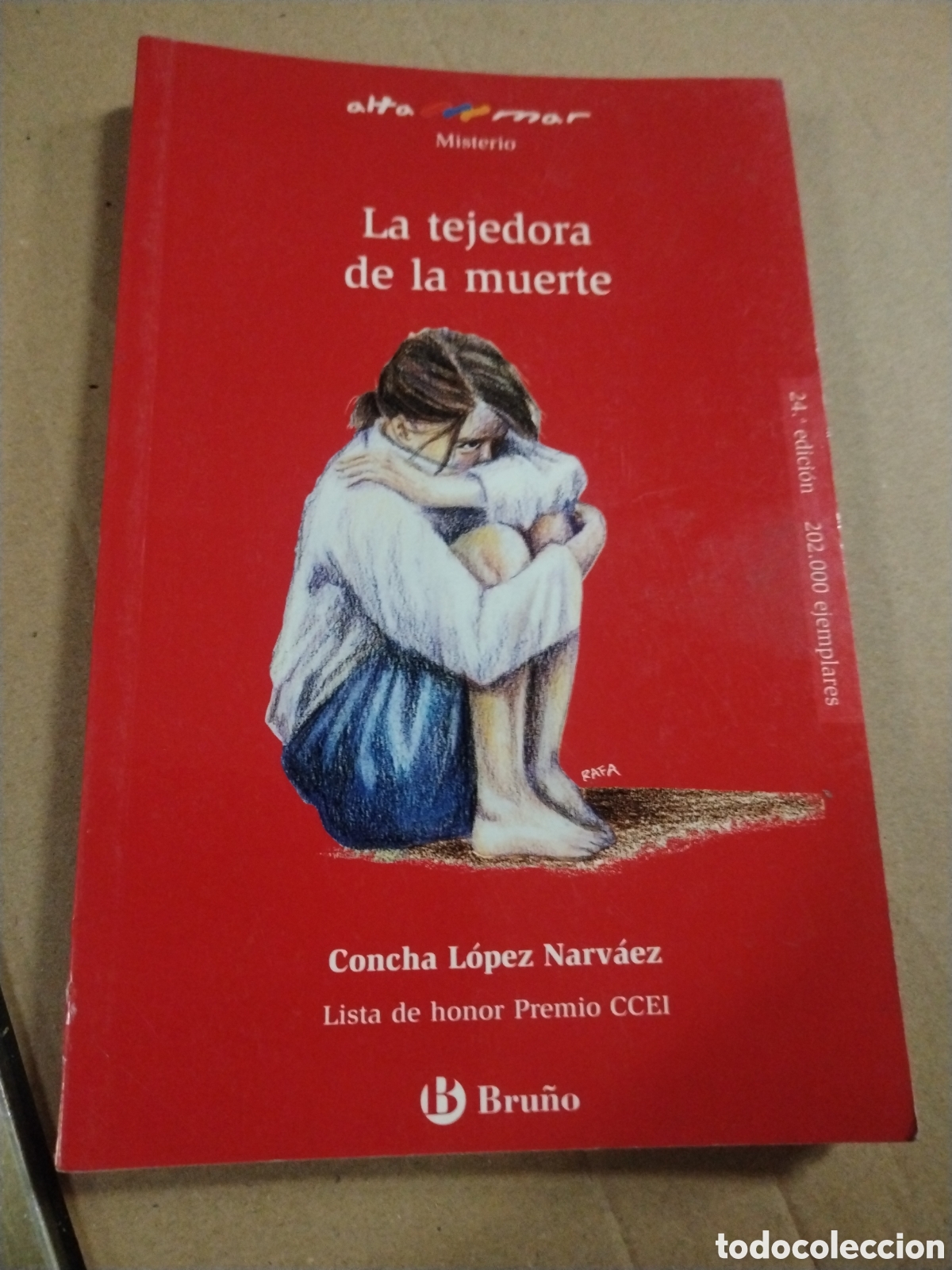 Libros: LA TEJEDORA DE LA MUERTE CONCHA LOPEZ NARVAEZ BRU&Ntilde;O