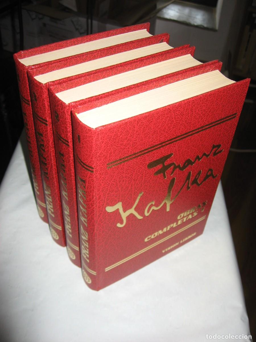 Libros: OBRAS COMPLETAS. 4 TOMOS - Franz Kafka