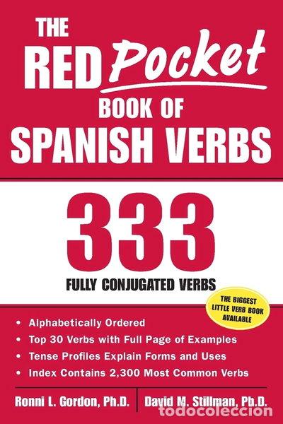 Livres: The Red Pocket Book of Spanish Verbs- 0639785413547