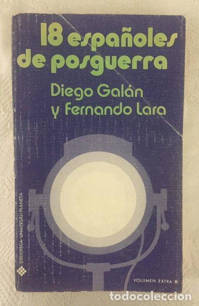 Libros: 18 espa&ntilde;oles de posguerra- 9788432063466