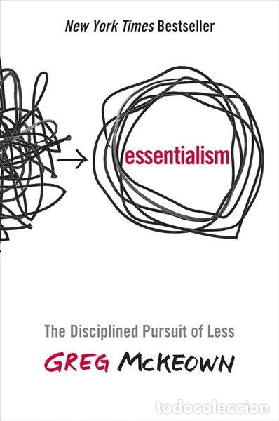 books: Essentialism: The Disciplined Pursuit of Less- 9780804137386