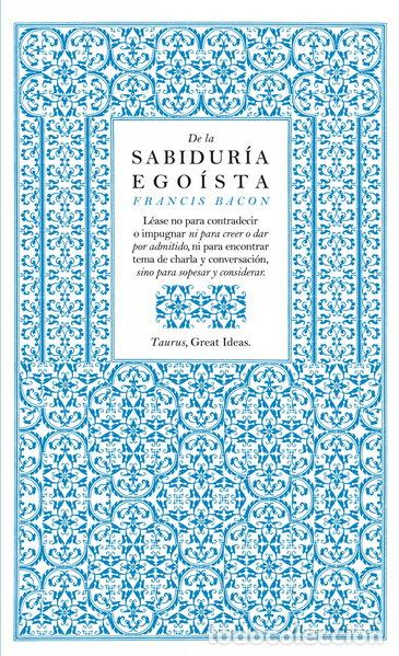 Livros em segunda m&atilde;o: De la Sabidur&iacute;a Ego&iacute;sta- 9788467259032