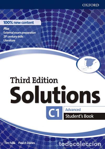 Libros: Solutions 3rd Edition Advanced. Student's Book- 9780194523677