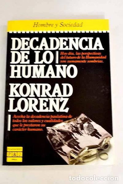 B&uuml;cher: Decadencia de lo humano- 9788401332944