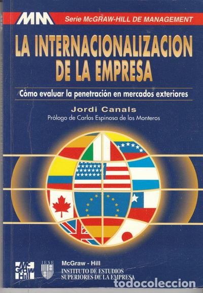 Libros: La internacionalizaci&oacute;n de la empresa- 9788448119966