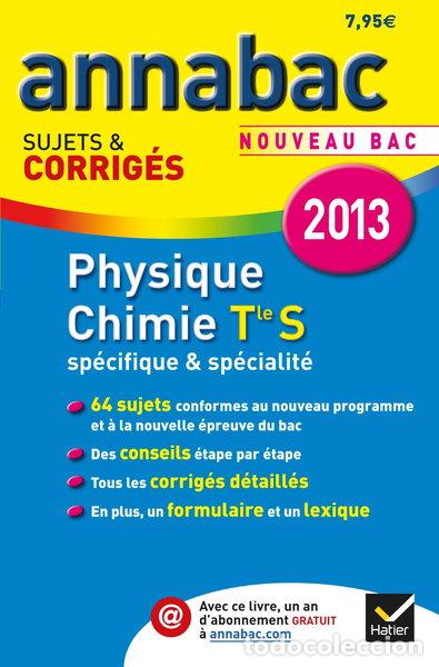 Libros: Physique-chimie Tle S sp&eacute;cifique & sp&eacute;cialit&eacute;- 9782218963360