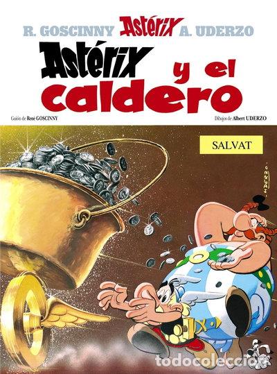 Libri di seconda mano: Ast&eacute;rix y el caldero- 9788434567313